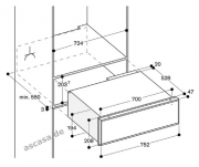 Gaggenau WS 482 110, Wrmeschublade Serie 400. Mit 5 Jahren Garantie!