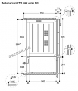 Gaggenau WS 462 100, Wrmeschublade Serie 400, anthrazit. Mit 5 Jahren Garantie!