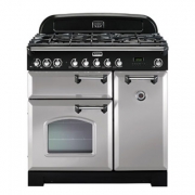 Falcon Classic Deluxe 90, Range Cooker, Gaskochfeld, 90 cm, Farbe Cream, mit 5 Jahren Garantie!