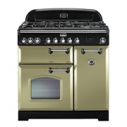Falcon Classic Deluxe 90, Range Cooker, Gaskochfeld, 90 cm, Farbe Cream, mit 5 Jahren Garantie!