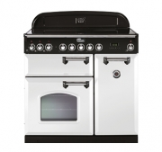 Falcon Classic Deluxe 90, Range Cooker, Glaskeramikkochfeld, 90 cm, Farbe Olive Green, mit 5 Jahren Garantie!