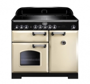 Falcon Classic Deluxe 100, Range Cooker, Induktionskochfeld, 100 cm, Farbe Royal Pearl, mit 5 Jahren Garantie!