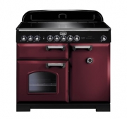 Falcon Classic Deluxe 100, Range Cooker, Induktionskochfeld, 100 cm, Farbe Gloss Black, mit 5 Jahren Garantie!