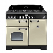 Falcon Classic Deluxe 100, Range Cooker, Induktionskochfeld, 100 cm, Farbe Cream, mit 5 Jahren Garantie!