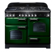 Falcon Classic Deluxe 110, Range Cooker, Gaskochfeld, 110 cm, Farbe Olive Green, mit 5 Jahren Garantie!