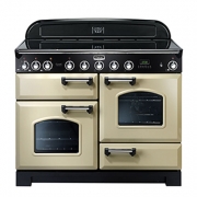 Falcon Classic Deluxe 110, Range Cooker, Induktionskochfeld, 110 cm, Farbe Gloss Black, mit 5 Jahren Garantie!