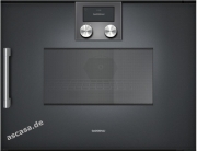 Gaggenau BMP 251 100, Mikrowellen-Backofen Serie 200, anthrazit, Linksanschlag. Mit 5 Jahren Garantie!