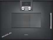 Gaggenau BMP 251 110, Mikrowellen-Backofen Serie 200, metallic, Linksanschlag. Mit 5 Jahren Garantie!
