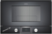 Gaggenau BMP 225 110, Mikrowellen-Ofen Serie 200, metallic, Linksanschlag. Mit 5 Jahren Garantie!