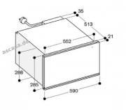 Gaggenau WSP 222 110, Wrmeschublade Serie 200, metallic. Mit 5 Jahren Garantie!