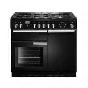 Falcon Professional+ 100, Range Cooker, Gaskochfeld, 100 cm, Farbe Cranberry, mit 5 Jahren Garantie!