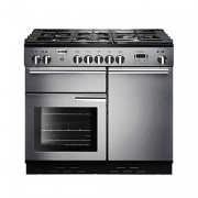 Falcon Professional+ 100, Range Cooker, Gaskochfeld, 100 cm, Farbe Gloss Black, mit 5 Jahren Garantie!