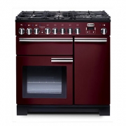Falcon Professional Deluxe 90, Range Cooker, Gaskochfeld, 90 cm, Farbe White, mit 5 Jahren Garantie!
