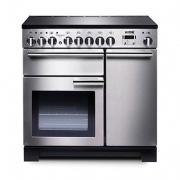 Falcon Professional Deluxe 90, Range Cooker, Induktionskochfeld, 90 cm, Farbe Gloss Black, mit 5 Jahren Garantie!
