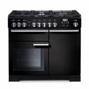 Falcon Professional Deluxe 100, Range Cooker, Gaskochfeld, 100 cm, Farbe Slate, mit 5 Jahren Garantie!