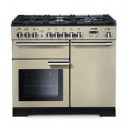Falcon Professional Deluxe 100, Range Cooker, Gaskochfeld, 100 cm, Farbe Slate, mit 5 Jahren Garantie!