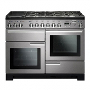 Falcon Professional Deluxe 110, Range Cooker, Gaskochfeld, 110 cm, Farbe Gloss Black, mit 5 Jahren Garantie!