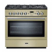 Falcon Professional+ FX 90, Range Cooker, Gaskochfeld, 90 cm, Farbe Gloss Black, mit 5 Jahren Garantie!