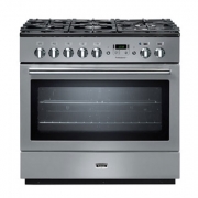 Falcon Professional+ FX 90, Range Cooker, Gaskochfeld, 90 cm, Farbe Gloss Black, mit 5 Jahren Garantie!