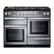 Falcon Nexus 110, Range Cooker, Gaskochfeld, 110 cm, Farbe White, mit 5 Jahren Garantie!