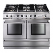 Falcon 1092 Continental, Range Cooker, Gaskochfeld, 110 cm, Farbe Stainless Steel, mit 5 Jahren Garantie!