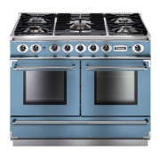 Falcon 1092 Continental, Range Cooker, Gaskochfeld, 110 cm, Farbe China Blue, mit 5 Jahren Garantie!
