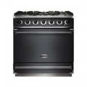 Falcon 900 S, Range Cooker, Gaskochfeld, 90 cm, Farbe Stainless Steel, mit 5 Jahren Garantie!
