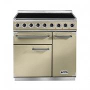 Falcon 900 Deluxe, Range Cooker, Induktionskochfeld, 90 cm, Farbe Stainless Steel, mit 5 Jahren Garantie!