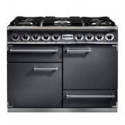 Falcon 1092 Deluxe, Range Cooker, Gaskochfeld, 110 cm, Farbe Cherry Red, mit 5 Jahren Garantie!