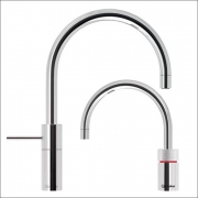 Quooker COMBI+ Plus Nordic Round Twintaps, verchromt glnzend, EEK: A