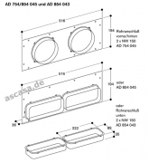 Gaggenau AL 400 121, Tischlftung Serie 400, 120 cm. Mit 5 Jahren Garantie!