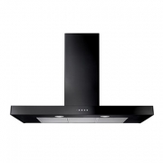 Falcon Wandhaube Flat, 110 cm, Farbe Black, mit 5 Jahren Garantie!