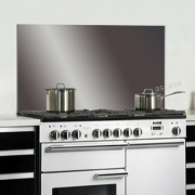 Falcon Nischenrckwand Glass, 90 cm, Farbe Metalic Black