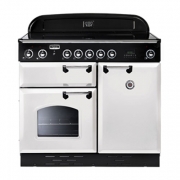 Falcon Classic 100, Range Cooker, Induktionskochfeld, 100 cm, Farbe Cranberry, mit 5 Jahren Garantie!