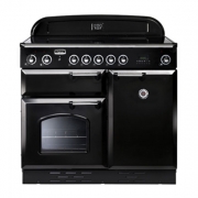 Falcon Classic 100, Range Cooker, Induktionskochfeld, 100 cm, Farbe Gloss Black, mit 5 Jahren Garantie!