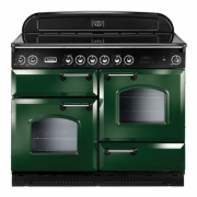 Falcon Classic 110, Range Cooker, Glaskeramikkochfeld, 110 cm, Farbe Gloss Black, mit 5 Jahren Garantie!