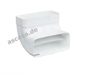 Gaggenau AD 852 030, Flachkanal Bogen 90 vertikal NW 150 flach