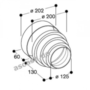Gaggenau AD 702 042, bergangsstck
