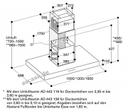 Gaggenau AI 442 120, Inselesse Serie 400, 120 cm. Mit 5 Jahren Garantie!