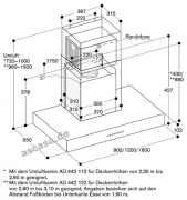 Gaggenau AW 442 120, Wandesse Serie 400, 120 cm. Mit 5 Jahren Garantie!
