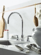 Dornbracht Tara Dreilochbatterie, Hochdruck, Chrom, 20815882-00