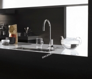 Dornbracht Water Units Einzelbecken, 210 x 405 mm, Edelstahl gebrstet, 38001000-86