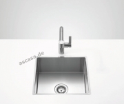 Dornbracht Water Units Einzelsplbecken, 450 x 405 mm, Edelstahl gebrstet, 38061000-86