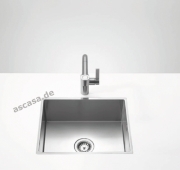 Dornbracht Water Units Einzelsplbecken, 510 x 405 mm, Edelstahl gebrstet, 38081000-86