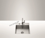 Dornbracht Water Units Einzelsplbecken, 510 x 510 mm, Edelstahl gebrstet, 38111000-86