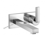Dornbracht LOT Wandmischer mit Abdeckplatte, Hochdruck, Platin matt, 36820680-06