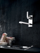 Dornbracht LOT Wandmischer mit Abdeckplatte, Hochdruck, Platin matt, 36820680-06