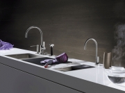 Dornbracht Tara Ultra Hot & Cold Water Dispenser, Trinkwasserspender, Platin matt, 17861875-06