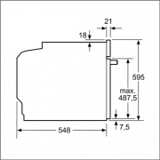 Neff BCR 1522 N, B15CR22N1, Einbaubackofen mit CircoTherm, EEK: A+, mit 5 Jahren Garantie!