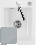 Systemceram KeraDomo MERA 39, Farbe Titan (matt), mit 5 Jahren Garantie